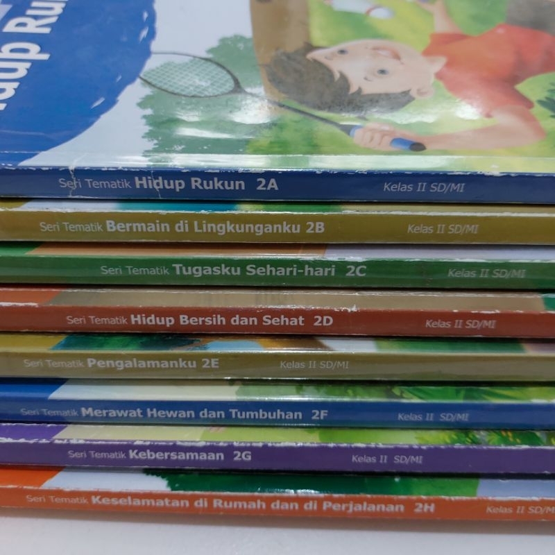 

BUKU PELAJARAN KELAS 2 SD (BUKU BEKAS) BUKU CETAK BUKU TEMATIK YUDHISTIRA 2A 2B 2C 2D 2E 2F 2G 2H