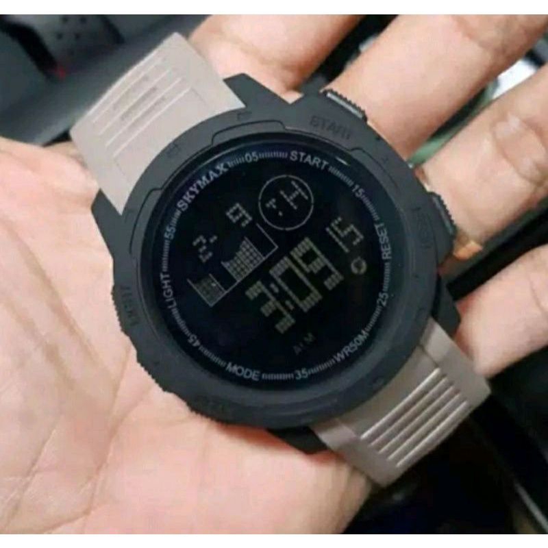 Jam Tangan Skymax 2021 Waterproof Tali Rubber Jam Tangan Pria Digital Tahan Air