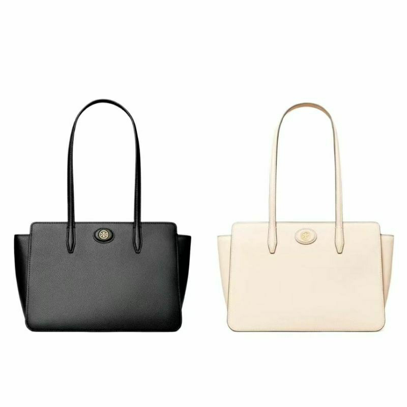 Tory Burch Robinson Pebbled Small Tote