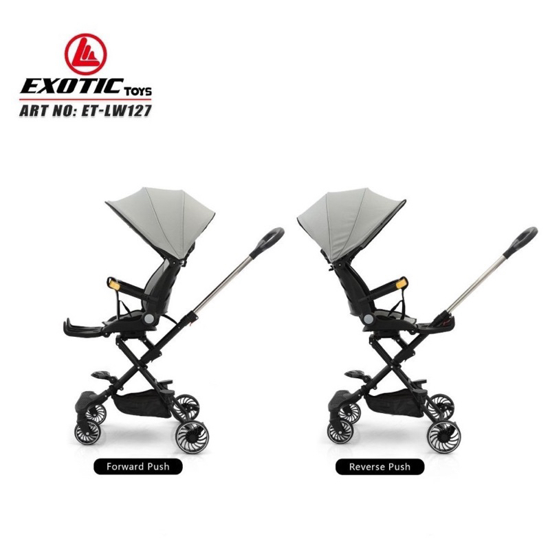 MAGIC STROLLER EXOTIC LW127 LW 127 ADJUSTABLE SEAT BISA DUDUK, REBAH, TIDUR