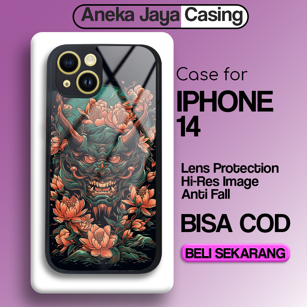 Case Hp Iphone 14 Casing Iphone 14 Motif Japan Art Case Sofcase Case Hp Casing Anime Case Aesthetic 