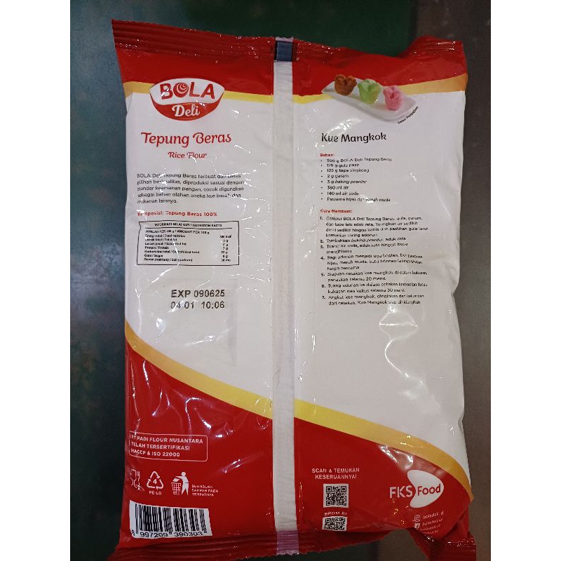 Tepung Beras BOLA DELI 500 Gr