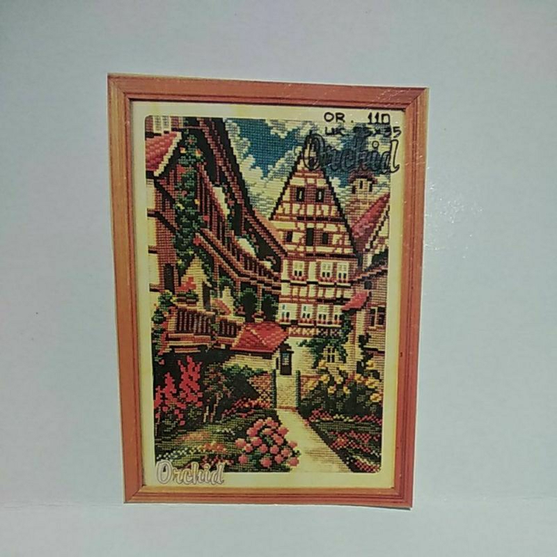 Paket Sulam Strimin Kristik Orchid 110