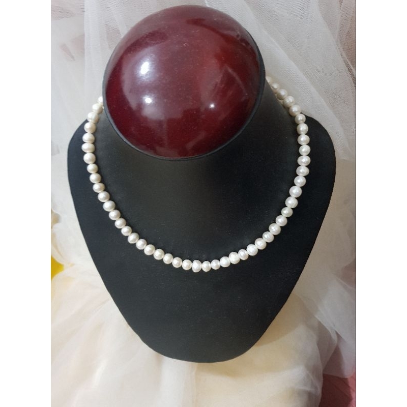 Kalung coker mutiara premium