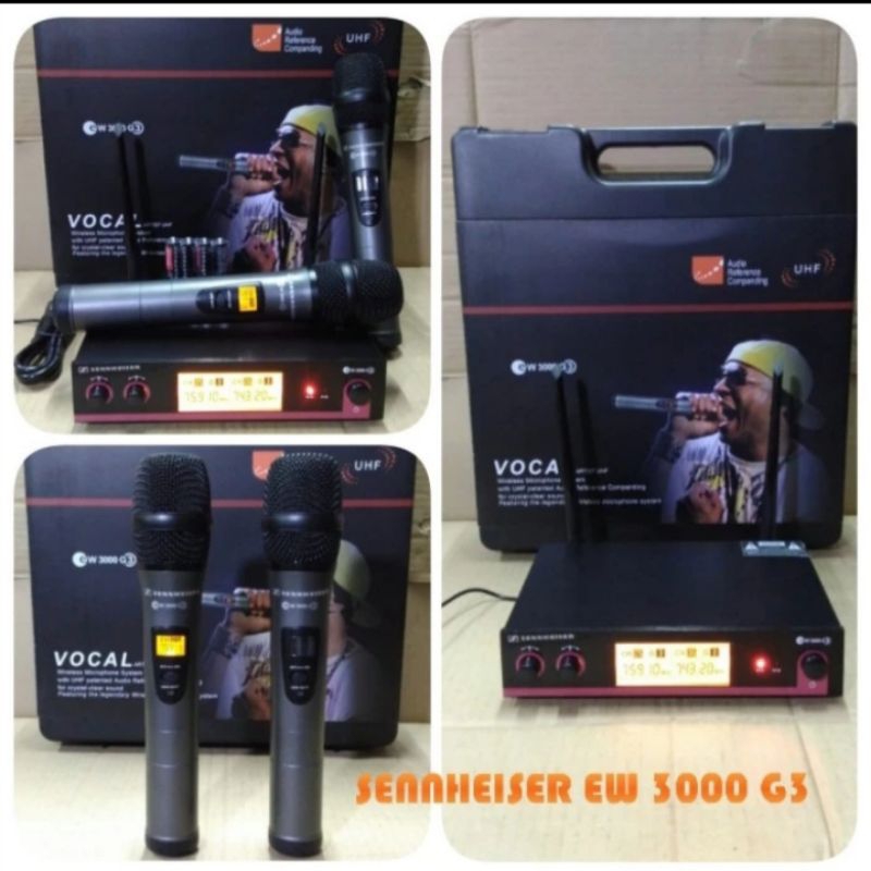 Mic Wireless Sennheiser EW3000 G3 Free Koper Terbaik