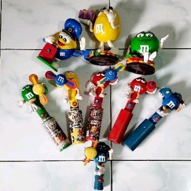 Figure MnM permen jadul Second M&M, figure mnm mini fan original mnm
