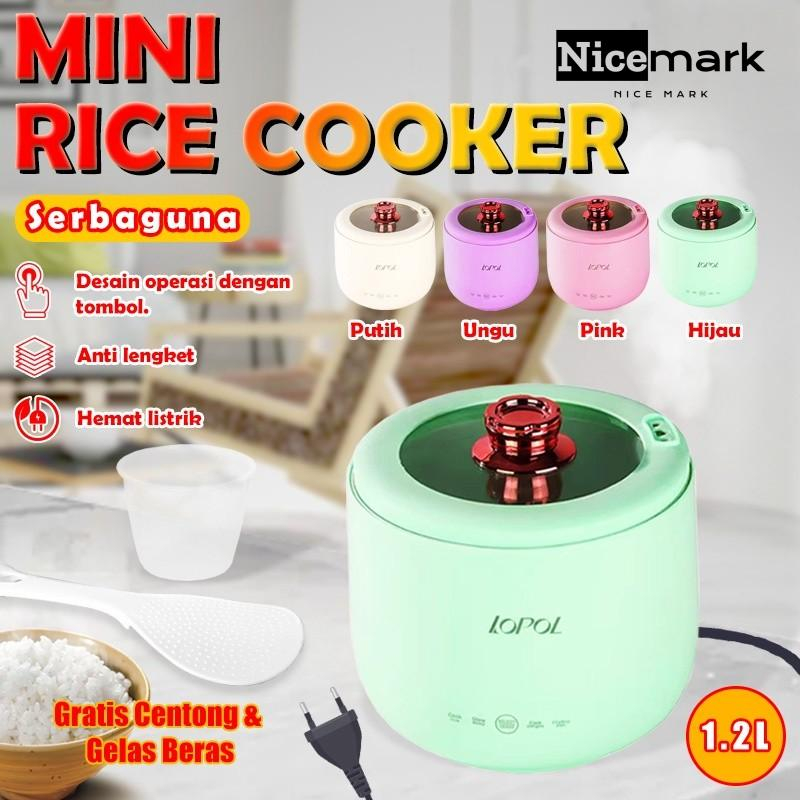 Pengatur Waktu Pra-atur COD Nicemark Magicom Mini Rice Cooker LOPOL-001 / Magic Com Penanak Nasi 400