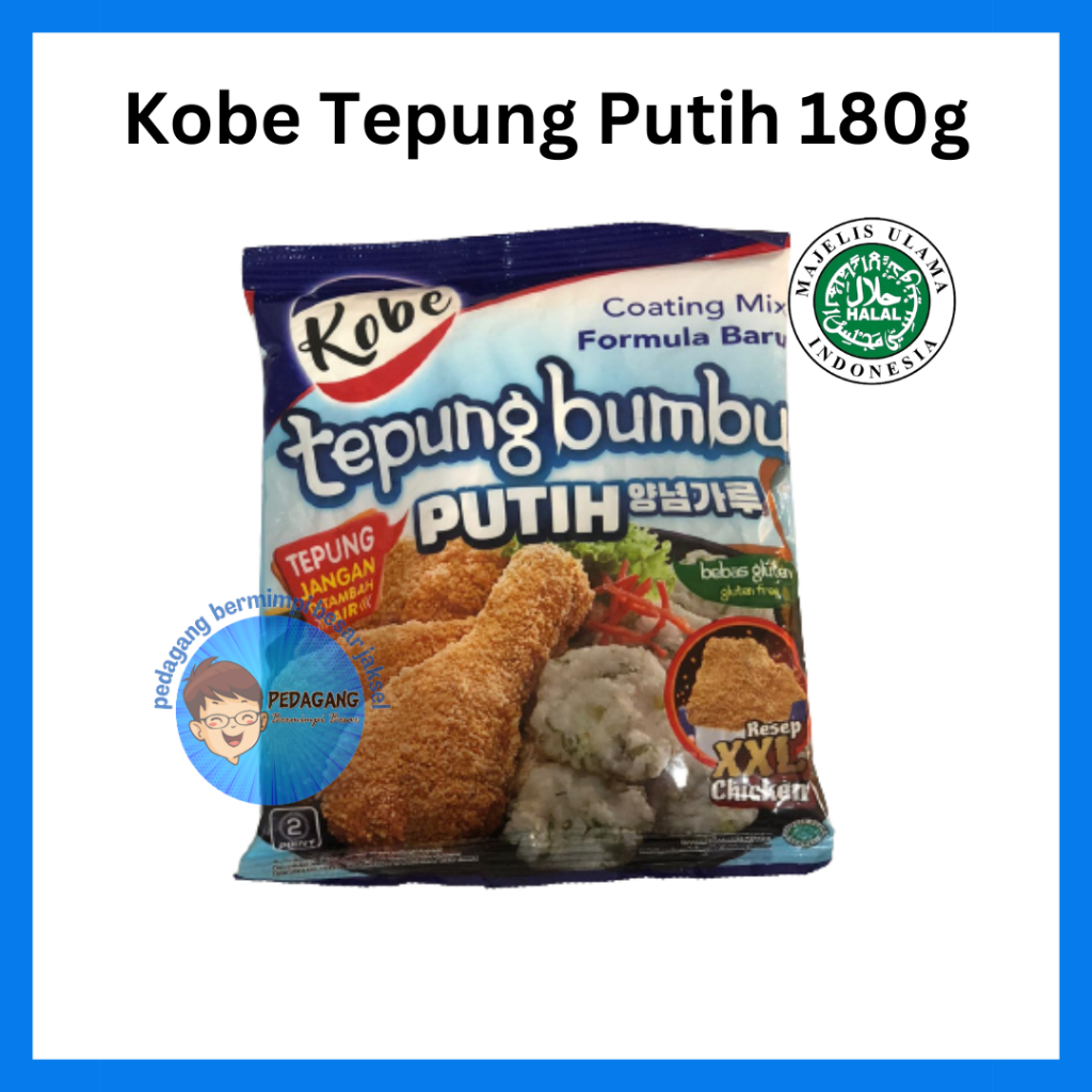 

KOBE TEPUNG PUTIH 180GR