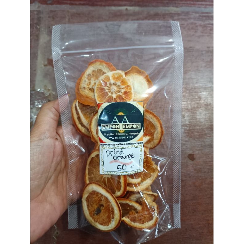 

Dried orange 50gr