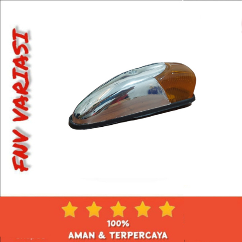 Lampu Bak Truk GA-58A Lampu Kodok Chrome GA-58A 24V