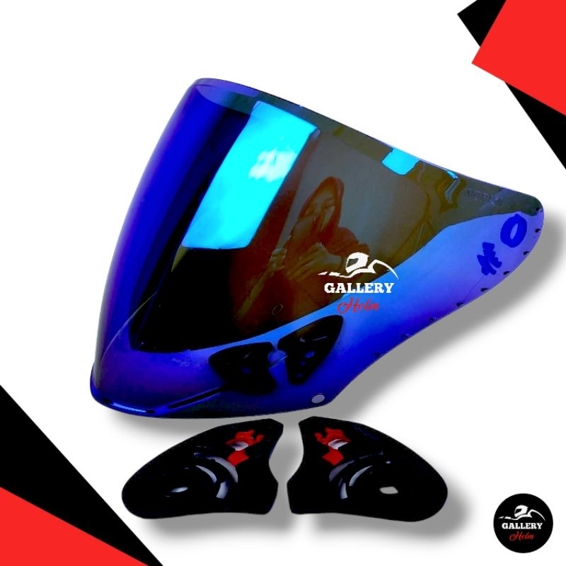 VISOR NJS KAIROZ IRIDIUM FLAT