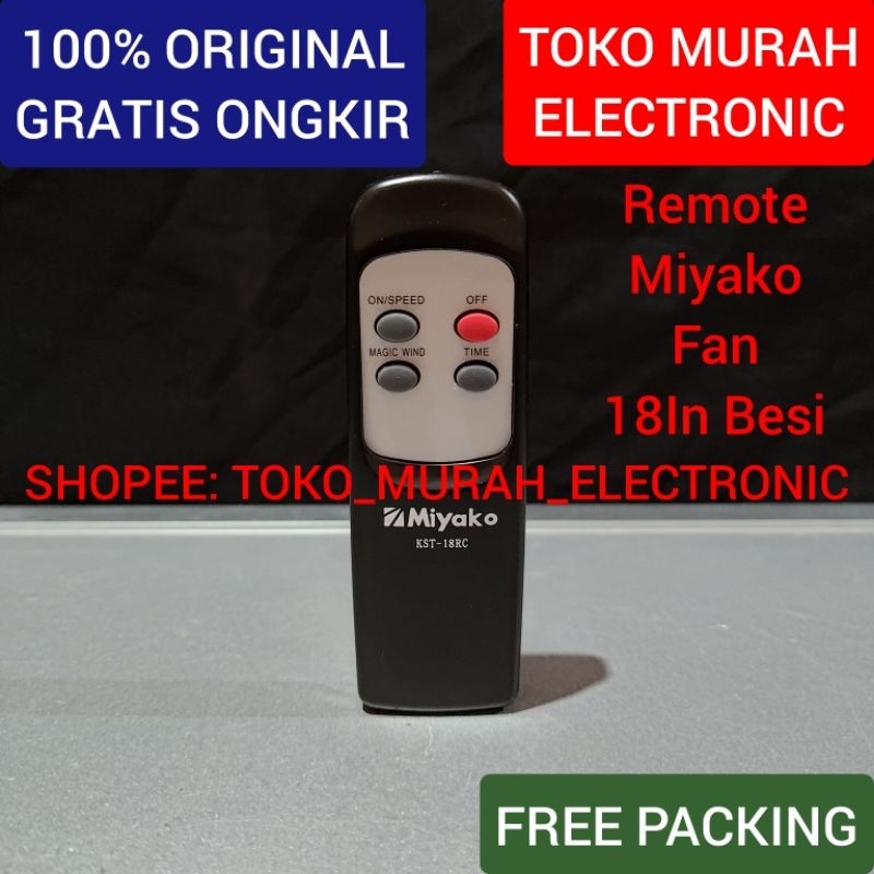 TME - Remote Control Kipas Angin Miyako KST-18 Original