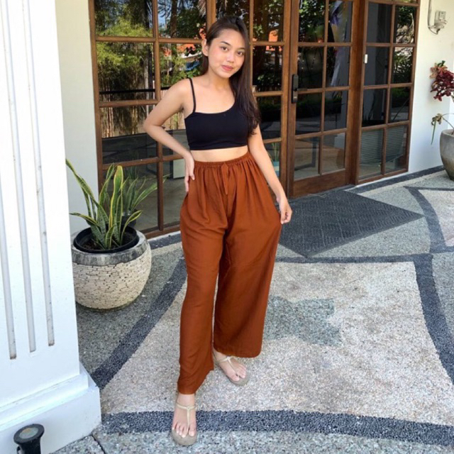 KULOT POLOS highwaist muat bb 55-80kg KULOT RAYON POLOS