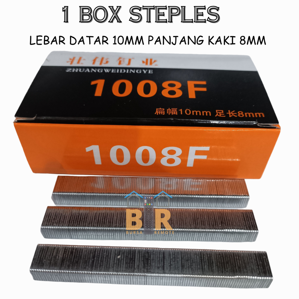

REFILL ISI ULANG METAL STREPLES / STAPLES GUN TEMBAK NO. 13 / 4-6-8