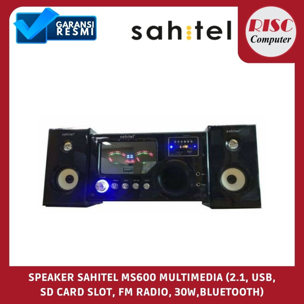 Speaker Sahitel MS600 | USB Radio SD Card Slot