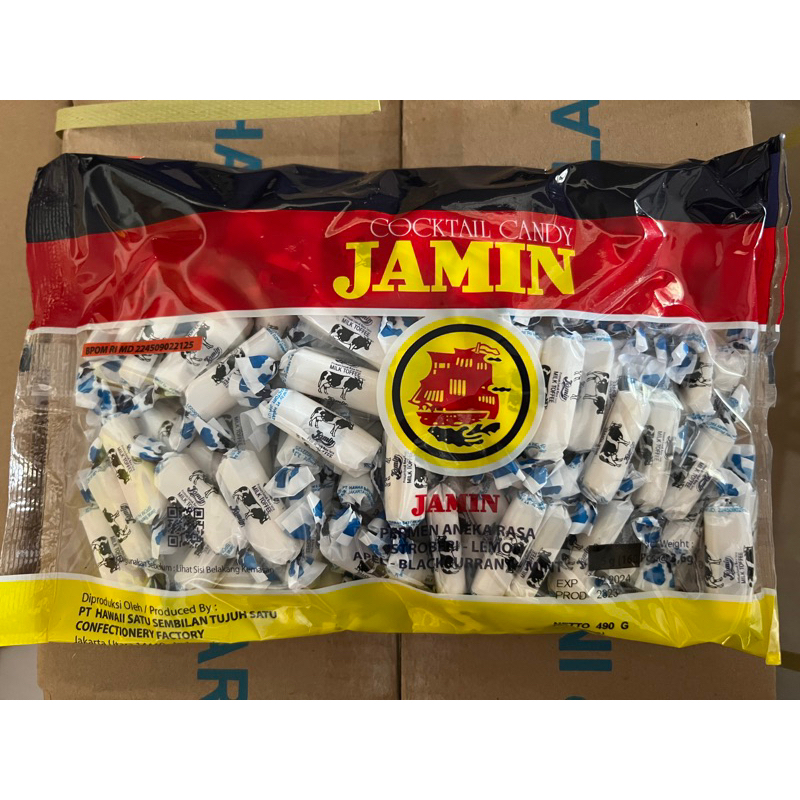 

Permen Jamin rasa buah 490gr