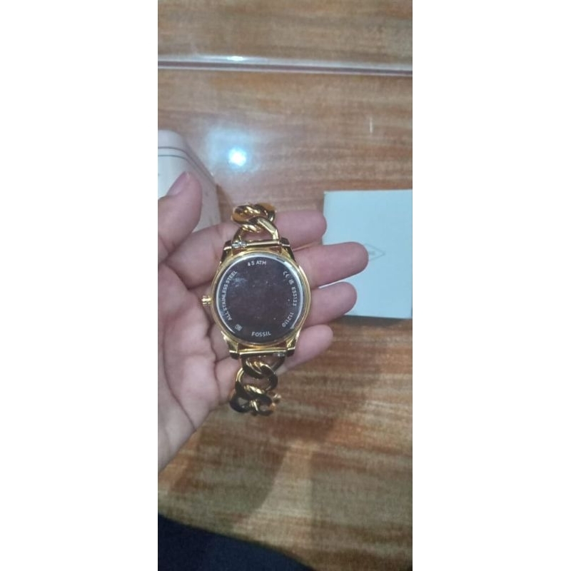 Jam Asli Fossil, Beli di Paris Like New - Rare Item