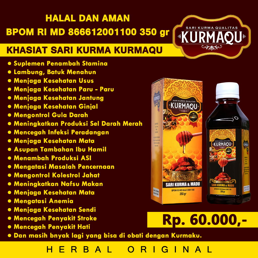 

Kurmaqu Sari Kurma Dan Madu Madu Sari Kurma Asli Madu Madu Sari Kurma Hni Madu Asli Madu Sari Kurma Hni Madu Asli Obat Herbal Diabetes Diabcon Asli Penurun Gula Darah Secara Alami Bpom AsliObat Herbal Diabetes Diabcon Asli Penurun Gula Darah Secara Alami