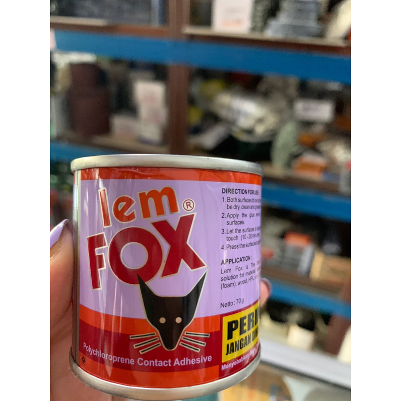 

Lem Fox Merah