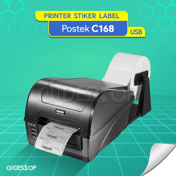 

Postek C168 Printer Label Barcode
