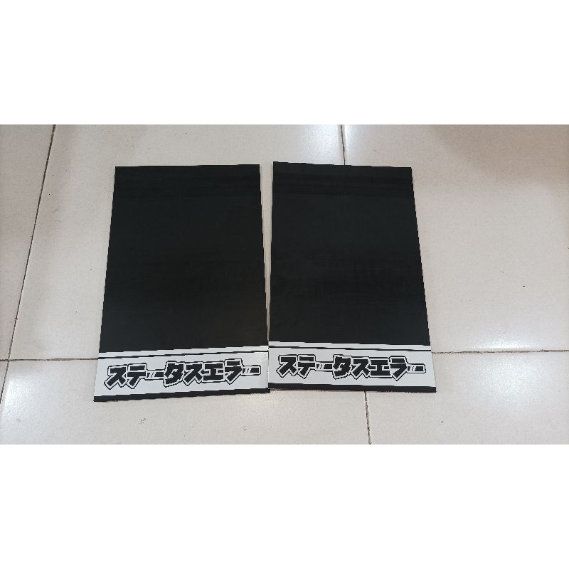 KARPET LUMPUR VARIASI KEPET KARET EBEK EMBEL PENAHAN LUMPUR PICK-UP L300 NEWCARRY REALVAN DLL