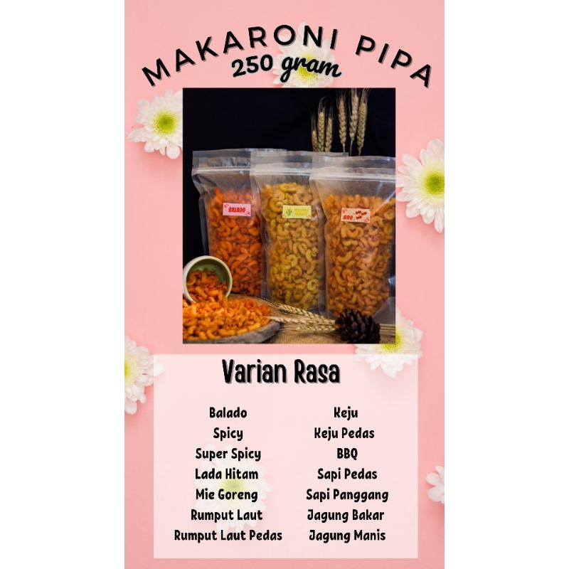 

MAKARONIPIPA250gram