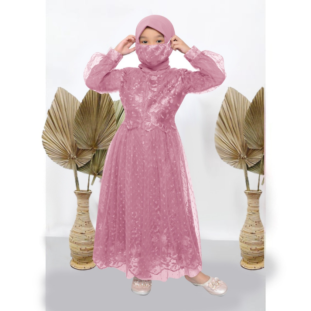 Baju Anak Dress Cewek Bju Dris Pakaian Cwe Driis Dresss Untuk Natalan Model Terbaru 2025 Dres Dreaa 