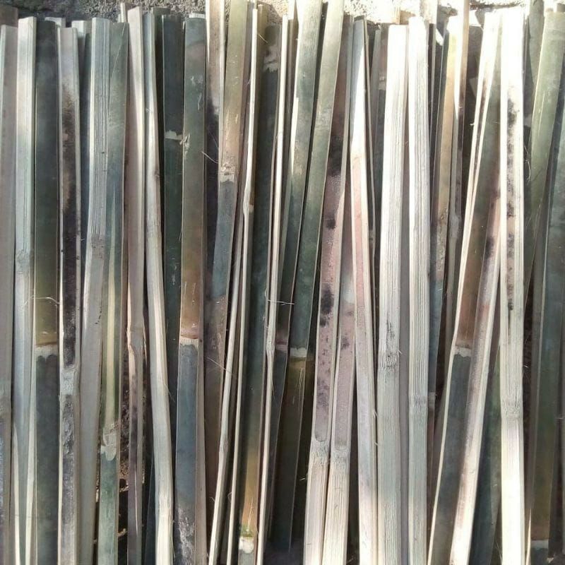 bilah bambu panjang 1m lebar 5cm