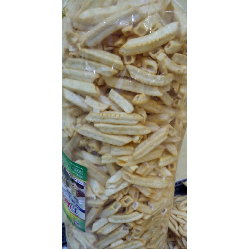 

STICK KENTANG/CIKI KENTANG/STICK KENTANG RASA JAGUNG/SERBA MURAH/CAMILAN GURIH/SNACK KILOAN