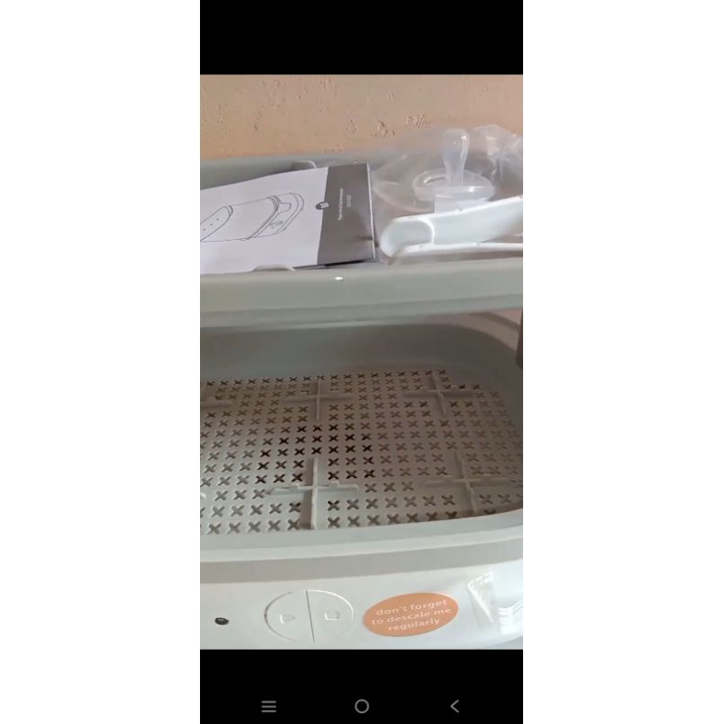 Preloved Sterilizer Steam Uap 6 bottle