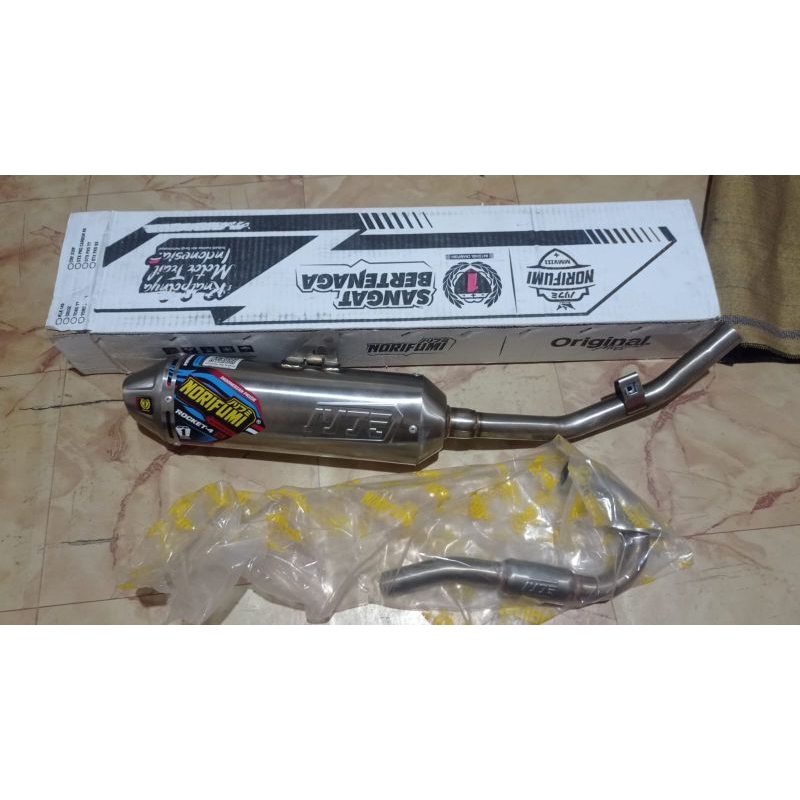 Knalpot norifumi original roket 4