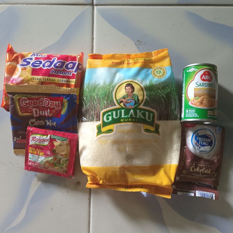 

Paket sembako kuning B