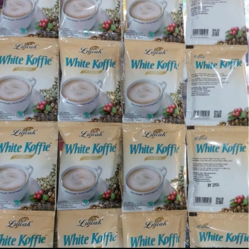 

Luwak white coffe kopi instant 10 Sachet