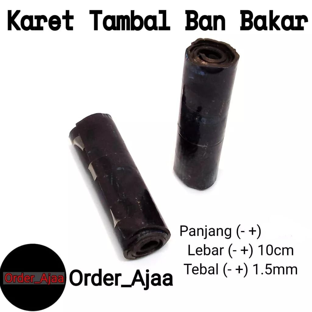 Karet Tambal Ban Bakar Motor Mobil Lem Karet Tambal Ban Kendaraan Otomotif