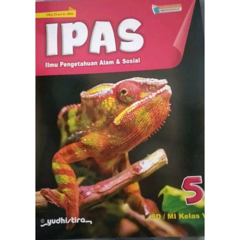 

Buku IPAS SD Kelas 5 Kurikulum MERDEKA Yudhiatira