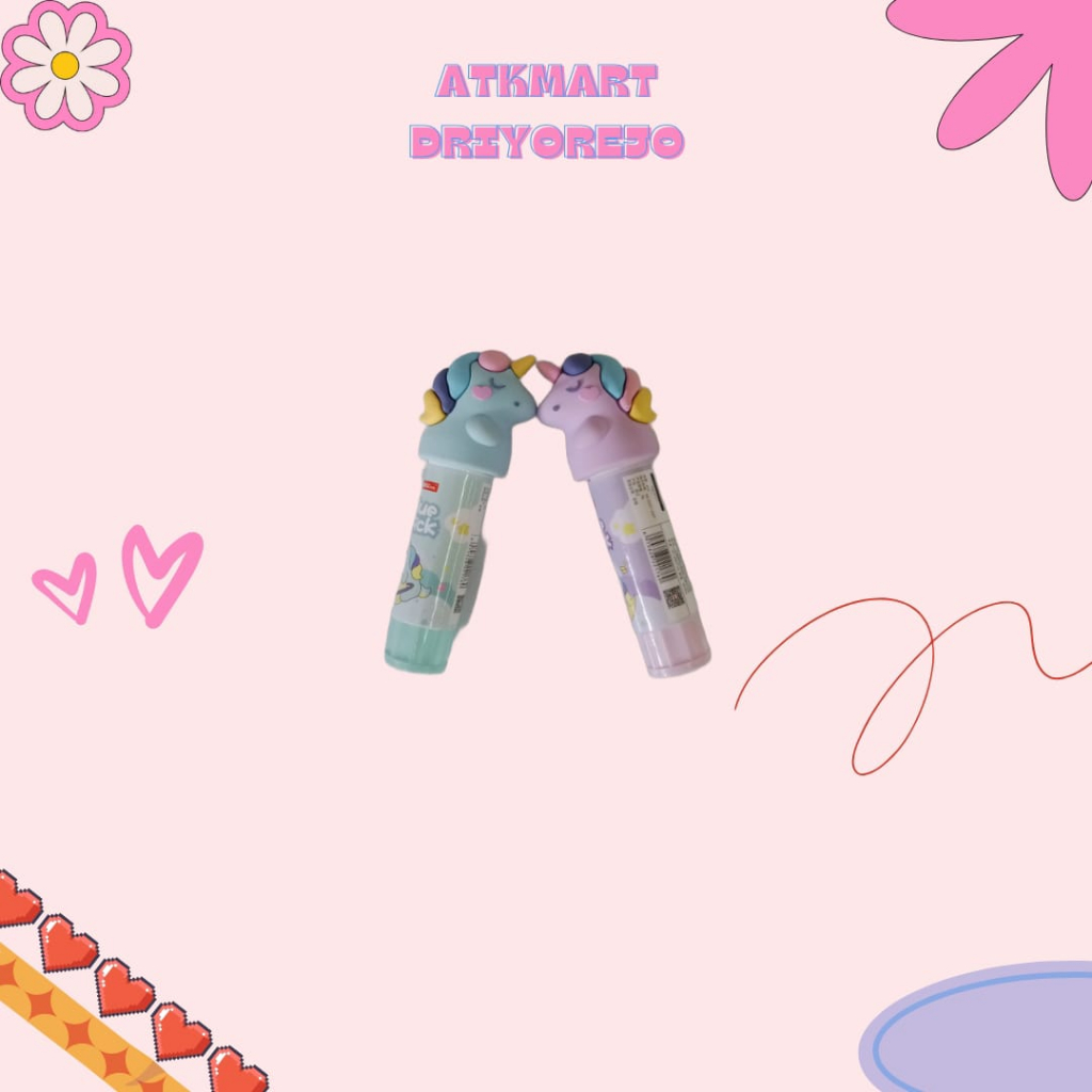 

Lem Kertas Weibo Fancy motif kepala unicorn 8gr