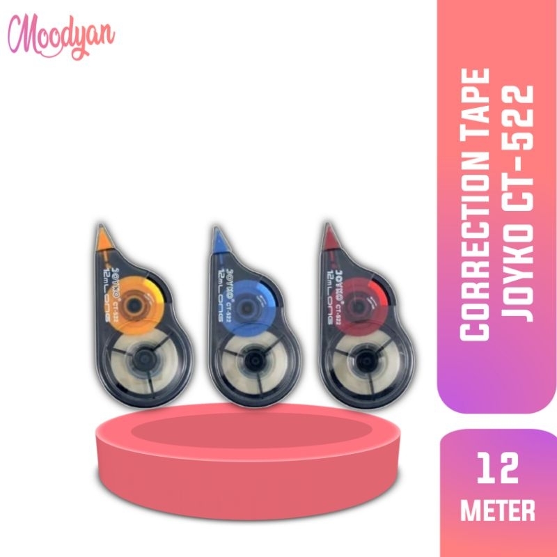 

Tip X Kertas Joyko CT-522 Correction Tape 12 Meter