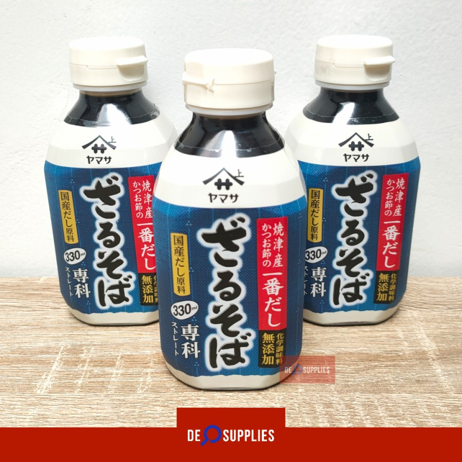 

Yamasa Zaru Soba Senka 330ml - Bumbu Mie Soba Premium Jepang Zarusoba