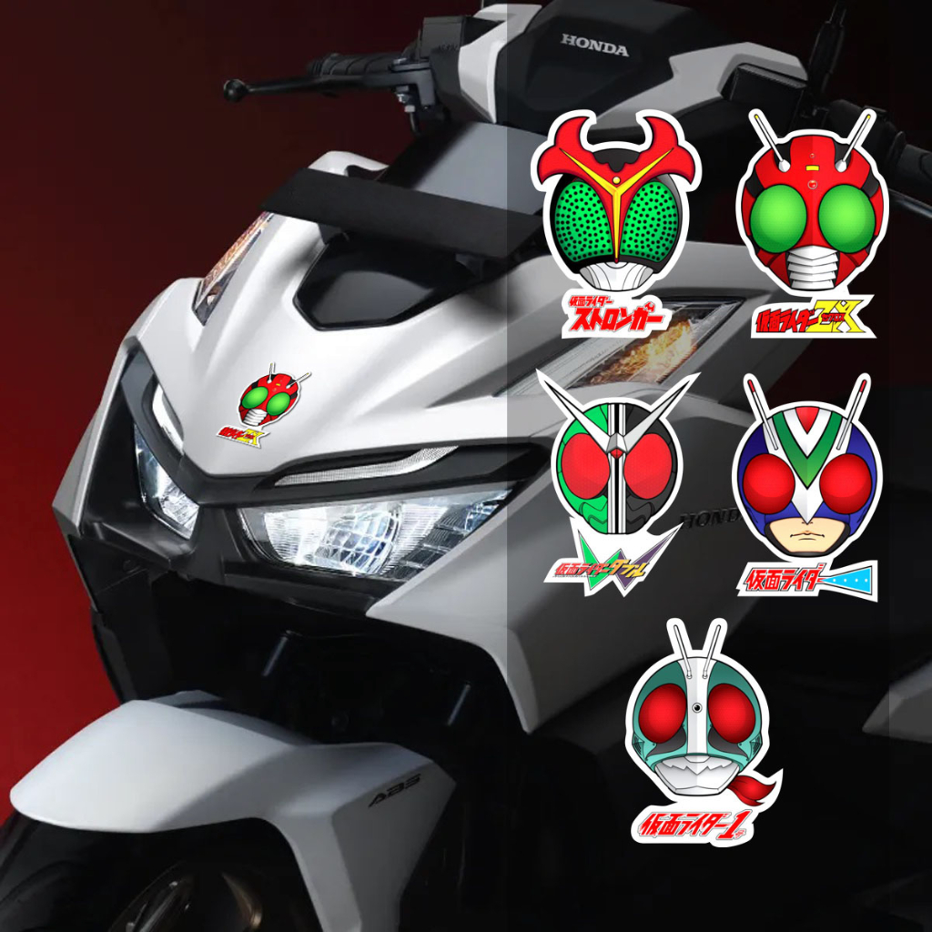 Sticker Kamen Rider JDM Mobil Motor 02