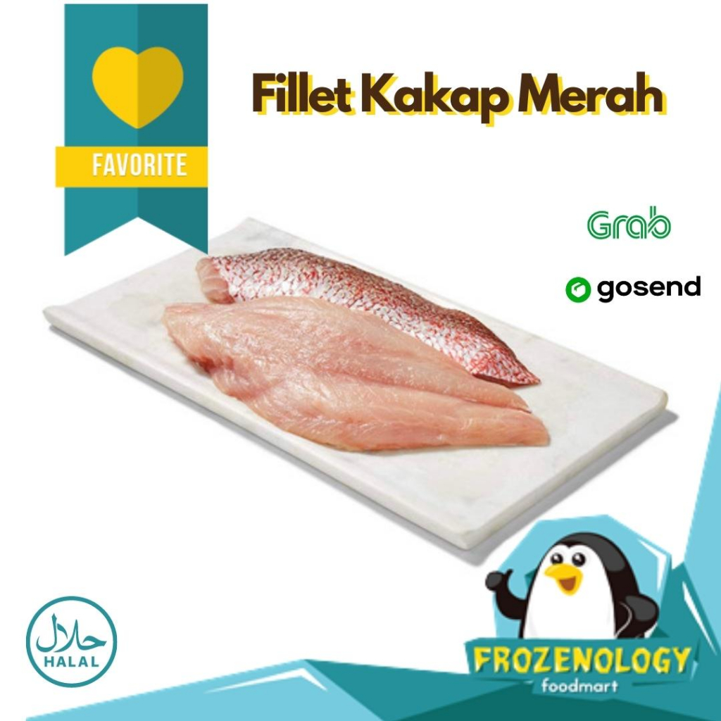 

Red Snapper fish fillet / Fillet Ikan kakap merah Frozen Best Quality
