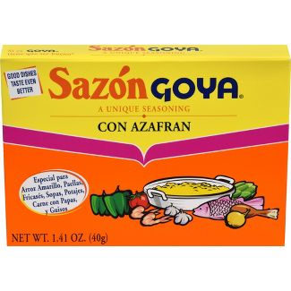 

Sazon Goya Saffron Seasoning Bumbu Saffron Serbaguna Mexico Nasi Kuning Kuah Sop Bumbu Kaldu Saffron