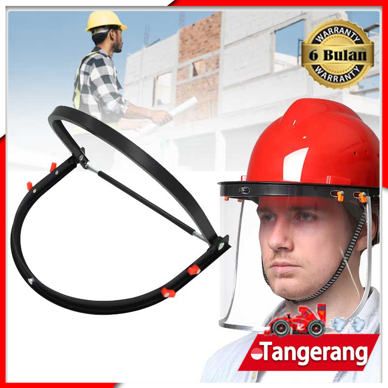 Welding Face Shield Bracket Aluminium / Bracket For Safety Helmet Braket Welding
