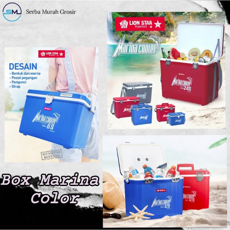 Box Pendingin/Box Cooler/Cooler Box/Box Es/Box Serbaguna/Box penyimpanan Es/Box Kulkas Mini Kotak/Bo