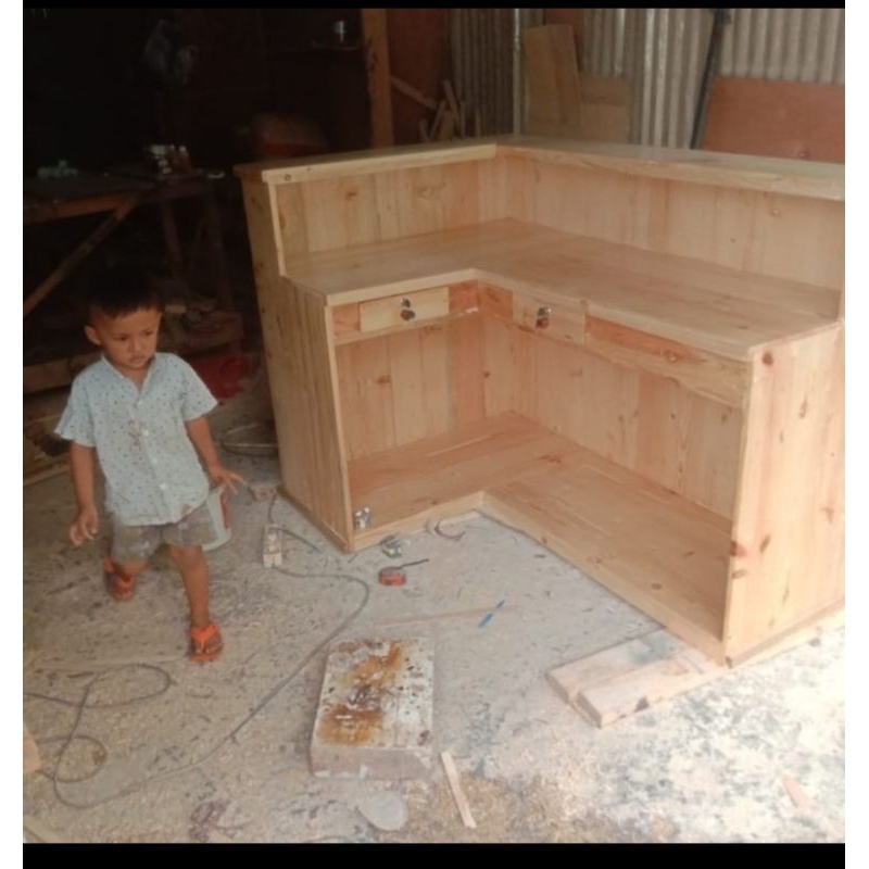 meja kasir meja custom