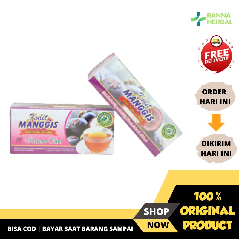 

Teh Celup Kulit Manggis Kencono Sari Obat Herbal Asli Original