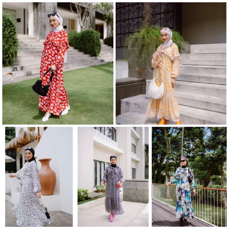 Xamara dress,Xena dress,Kea blouse by intalicious