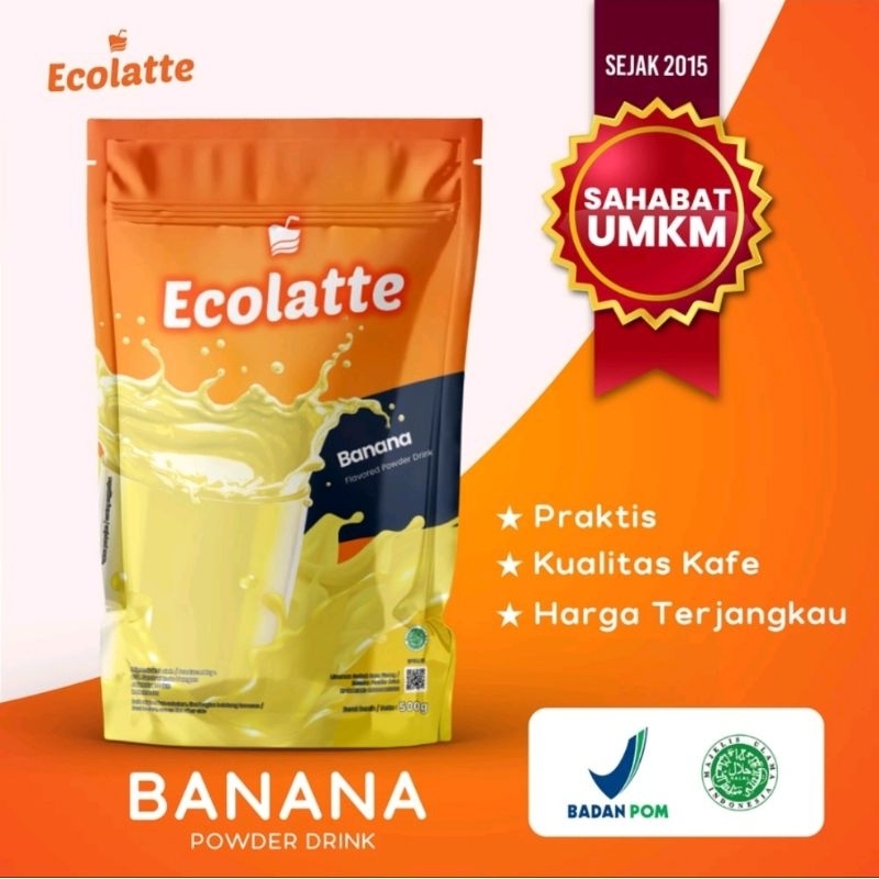 

BUBUK MINUMAN RASA PISANG 500grm / Rasa Buah / Banana Fruit / TerEnak kemasan 500grm