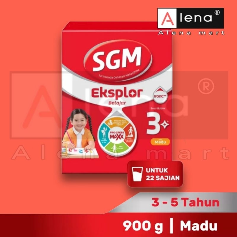 SGM Ekplor 3+ Madu 900g, SGM 3+ 900g