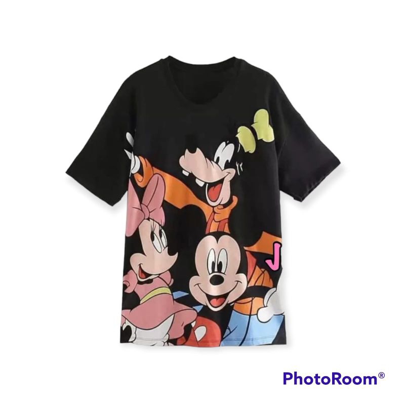 BajuAtasan_KAOS JUMBO_wanita_MickeyMouse