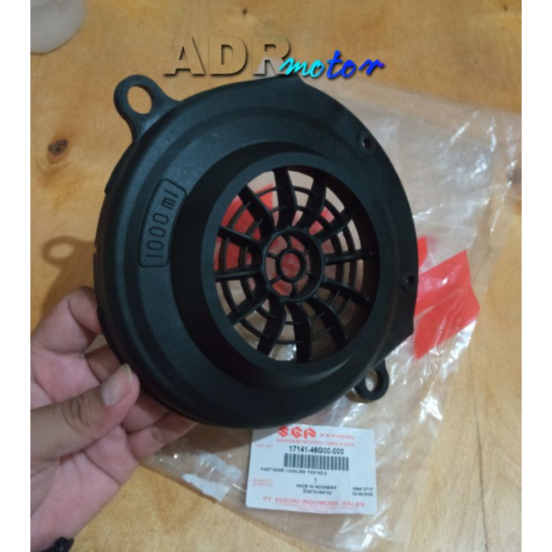 tutup kipas magnet spin 125 skywave 125 skydrive 125 hayate 125 original suzuki sgp